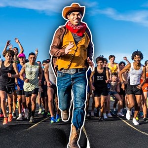 ALL OUT Cowboy Boot Mile vs. Subscribers! 😱 | Nick Symmonds
