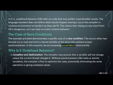 Understanding the Implications of Non-Atomic Writes in Multithreading with C+ +