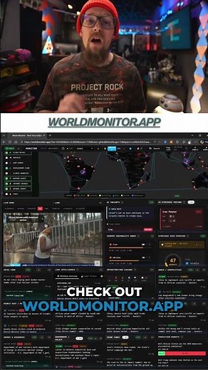 Real Time Global Map Shows What's Actually Happening #maps #news #global