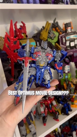 Posing THE BEST Optimus movie design! #transformers #transformerstoys #optimusprime #bayverse #toys