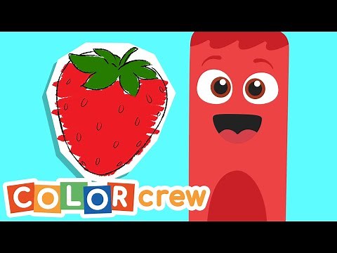 Toddler Learning Video | Color Crew - Red & Green | @BabyFirst Learn Colors, ABCs, Rhymes & More ​