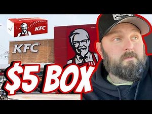 KFC $5 Meal box Review - A budget friendly meal