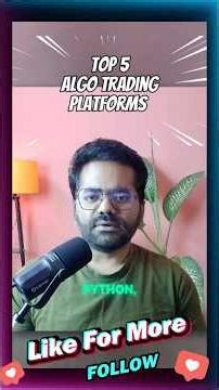 Top 5 algo trading no code platforms #algotrading