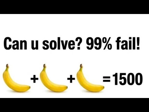 99% Fail Can u solve? Puzzle #Quiz #Puzzle #Math's