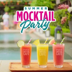 1K reactions · 41 shares | There’s only one way to join the Summer Mocktail Party at Tropical Smoothie Cafe, and it’s like this …  Summer Mocktails here for a limited time. | Tropical Smoothie Cafe | Facebook