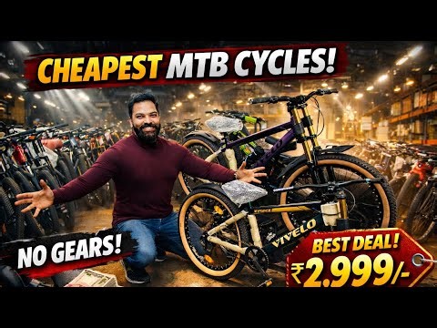 Cheapest Non-Geared MTB Cycles in India 🚲 | Supreme Cycle Company Full Tour