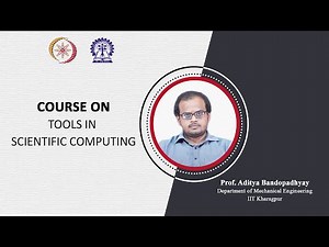 Tools in Scientific Computing- Introduction