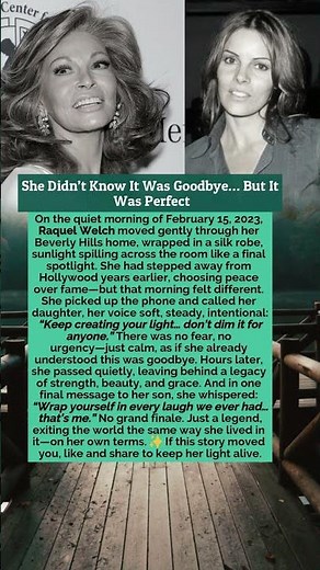 She Didn’t Know It Was Goodbye… But It Was Perfect
