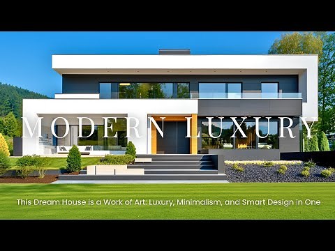 Architectural Masterpiece Revealed: Ultra-Modern Luxury Home Design Ideas