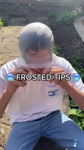 Achieving Frosted Tips: A Hair Transformation Journey