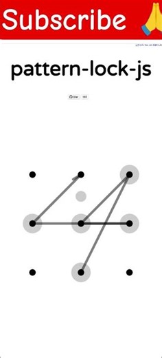 impossible pattern lock 🔐🔐 #pattern #lock