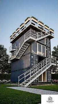 Building a 2-Story Container House Step by Step #DIY #Construction