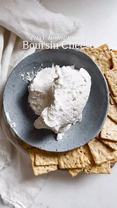 I’ve shared this recipe before and someone commented and said “it’s basically savory frosting.” And they’re not wrong😂 Serve with crackers, add to a cheese board, mix into mashed potatoes, or use as a creamy pasta sauce. ✨Comment ‘recipe’ and I’ll send you the link to make this at home (it will definitely save you money buying store bought!) https://whatmollymade.com/boursin-cheese-recipe/ | What Molly Made