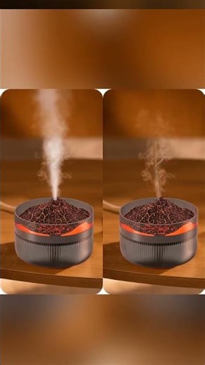 Aroma Diffuser – Volcano Mist LED Flame Odor Diffuser