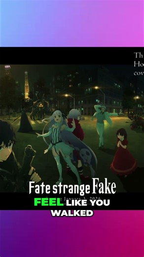Fate Strange Fake: Unconventional Holy Grail War? #shorts