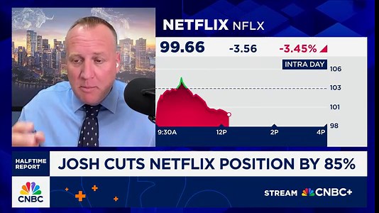 Trade Tracker: Josh Brown sells 85% of his Netflix position