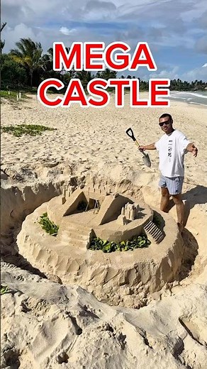 Building A Mega SandCastle