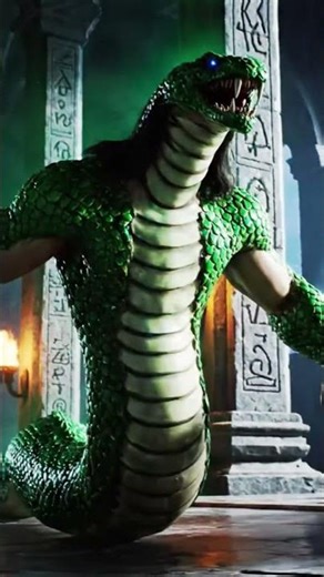 Loki Shape-Shifts into a Serpent 🐍✨ | Norse Myth Cinematic #cinematic #viral #marvel #animation