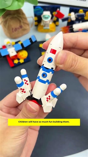 Sembo Blocks Aerospace Series: Mini Packs Are Easy to Finish, Perfect for Young Space Fans!