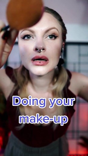 #facebrushingasmr #personalattention #roleplayasmr #doingyourmakeup #asmr #relaxingasmr #supertingly_asmr #asmrtoks