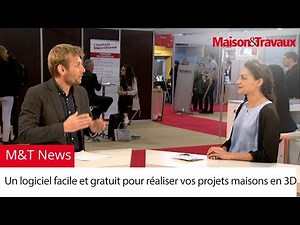 Un logiciel facile et gratuit pour réaliser vos projets maisons en 3D