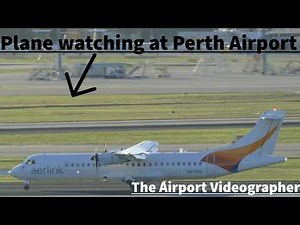 16 Minutes of Epic Plane Spotting at Perth Airport – Nonstop Action!
