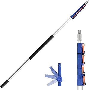 Amazon.com: SHINMING Telescoping Extension Pole, 6-24FT Multi-Purpose Extendable Pole with Universal Twist-on Metal Tip, Aluminum Telescopic for Paint Roller, Duster and Cleaning : Tools & Home Improvement