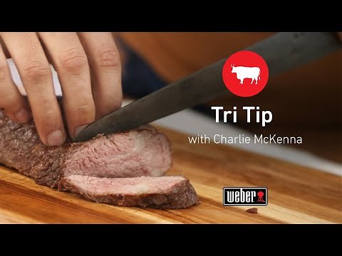 Smoked Tri-Tip Recipe | Weber Kettle | Charlie Mckenna