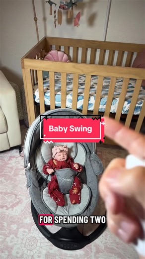The @Larex Baby Swing gives your little one smooth rocking, multiple calming speed options, and a soft, supportive seat for all-day comfort. It delivers the same essential features you see in high-priced swings — but at a price that works better for new parents. #babyswing #newborn #babyessentials #babyproducts #firsttimemom