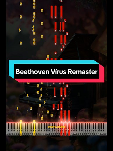 Beethoven Virus Advanced Piano Tutorial