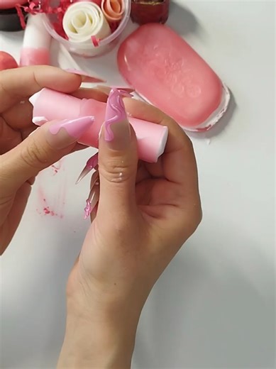 ASMR SOAP ORDERS ON ETSY -- SOAP ASMR STUDIO #asmrsoap #asmr #oddlysatisfyingvideo #crushingsoap #soapstarch