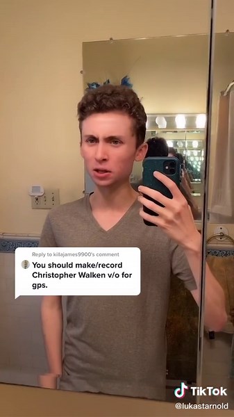 Christopher Walken Voice Acting: Impersonations for TomTom GPS