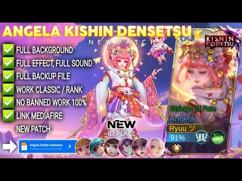 Script Skin Angela Kishin Densetsu No Password | Full Effect & Voice | New Update