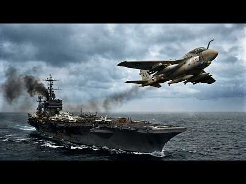 They Said It Was Impossible - A 6 Dropped a Bomb Down a Ship's Smokestack