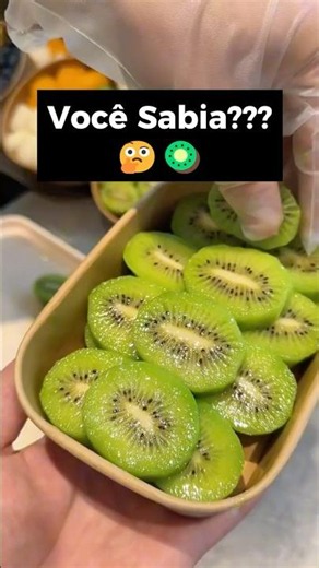 VOCÊ SABIA QUE O KIWI CRESCE ASSIM? 🤔🥝