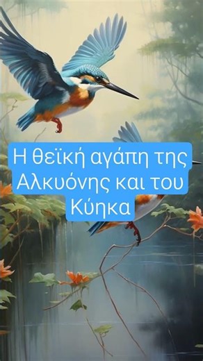 Η θεϊκή αγάπη της Αλκυόνης και του Κύηκα στην ελληνική μυθολογία