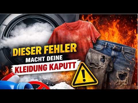 These washing mistakes will ruin your clothes