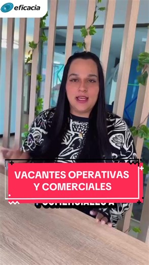 ✨ En Eficacia estamos buscando talento como tú ¿Buscas estabilidad, crecimiento y un lugar donde las personas sí importan? Esta oportunidad es para ti 💼💛 📍 Vacantes comerciales y operativas 📌 A nivel nacional 👉 Postúlate ahora 📩 Link en la bio 📞 WhatsApp: 315 201 6284 🔎 ¿Te interesa? Sube tu hoja de vida ya 📢 #Eficacia #VacantesColombia #EmpleoColombia #TrabajoSíHay #TalentoEficacia