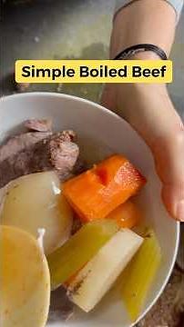 Simple Boiled Beef Recipe (High Protein, Easy)