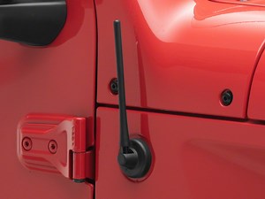 SpeedForm Jeep Wrangler Shorty Antenna; 7-Inch J216444 (97-23 Jeep Wrangler TJ, JK & JL) - Free Shipping