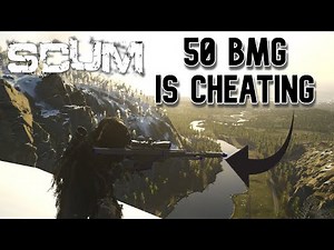 SCUM - Crazy M82A1 kills & EASY raid! 50 BMG frags!