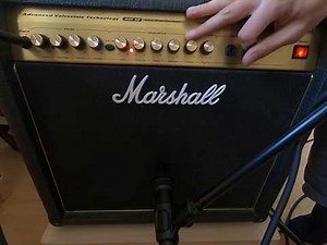 Marshall Valvestate AVT50 Hybrid Guitar Amplifier Metal Demo
