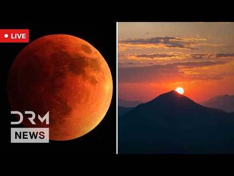 LIVE: Total Lunar Eclipse Captivates North America, Asia, and Australia