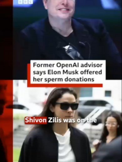 Shivon Zilis testified in a federal courtroom in Oakland, California for hours on Wednesday as part of Elon Musk’s lawsuit trying to reverse OpenAI's change to a for-profit company. #ElonMusk #California #OpenAI #USNews #BBCNews