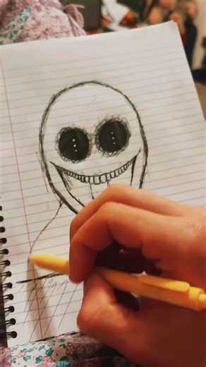 Scariest scribble drawings #creepy #drawing