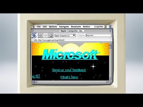 History of Microsoft's Website
