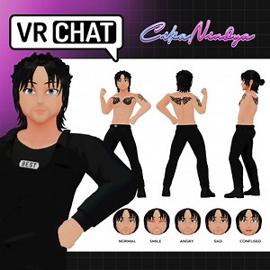 VRChat Avatar | Male VR Model James for Virtual Reality Worlds | VRChat Model | Avatar for Gaming | VR Character | Virtual Exploration