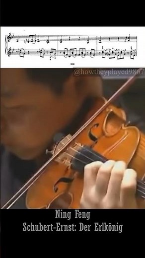 Ning Feng plays Der Erlkonig #violin #classicalmusic #paganini#wieniawski #ernst #caprice