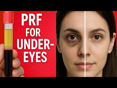 PRF for Under Eye Dark Circles