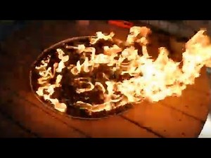 DIY How to build a Propane / Gas Firepit